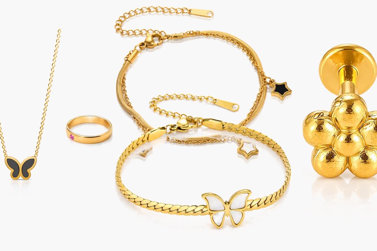 Dainty Butterfly Pendant Necklace