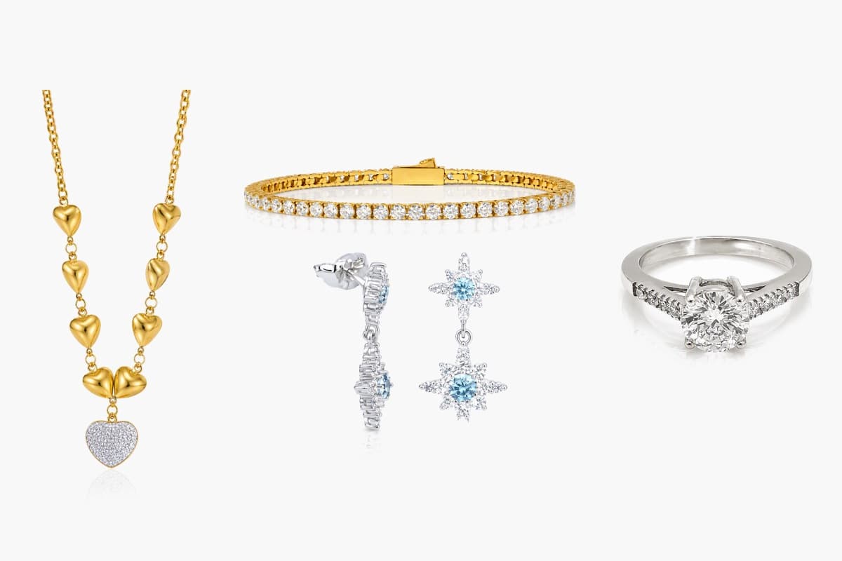 Dainty Star Drop Earrings