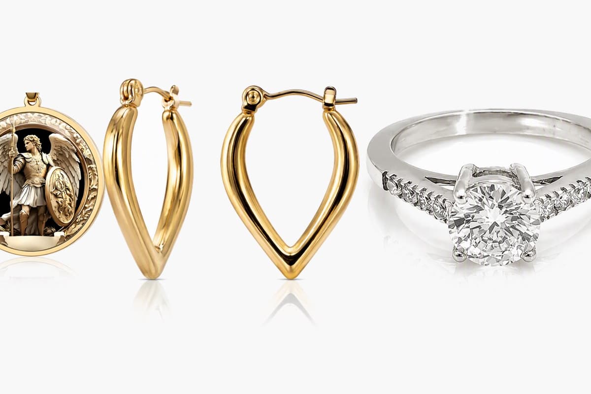 Trendy Heart Hoop Earrings