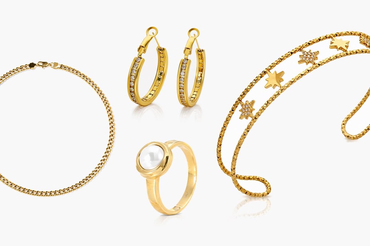 Elegant Paved Hoop Earrings