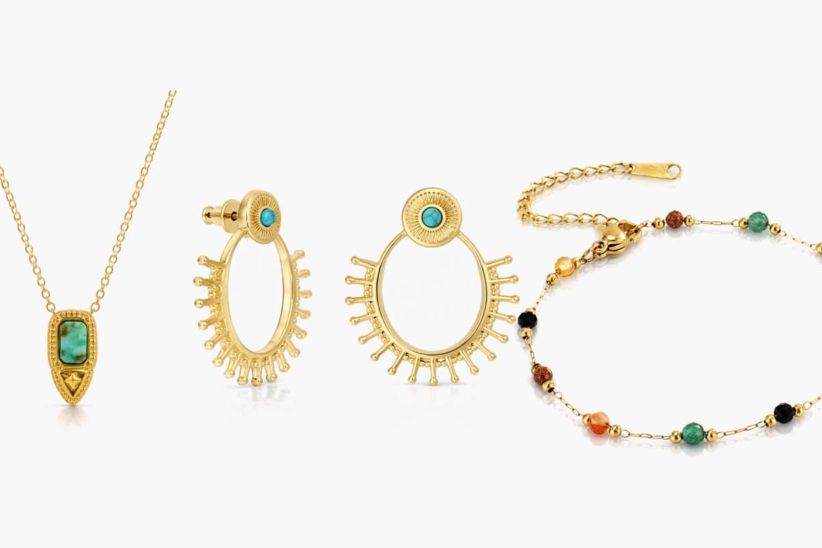 Boho Sunburst Drop Earrings