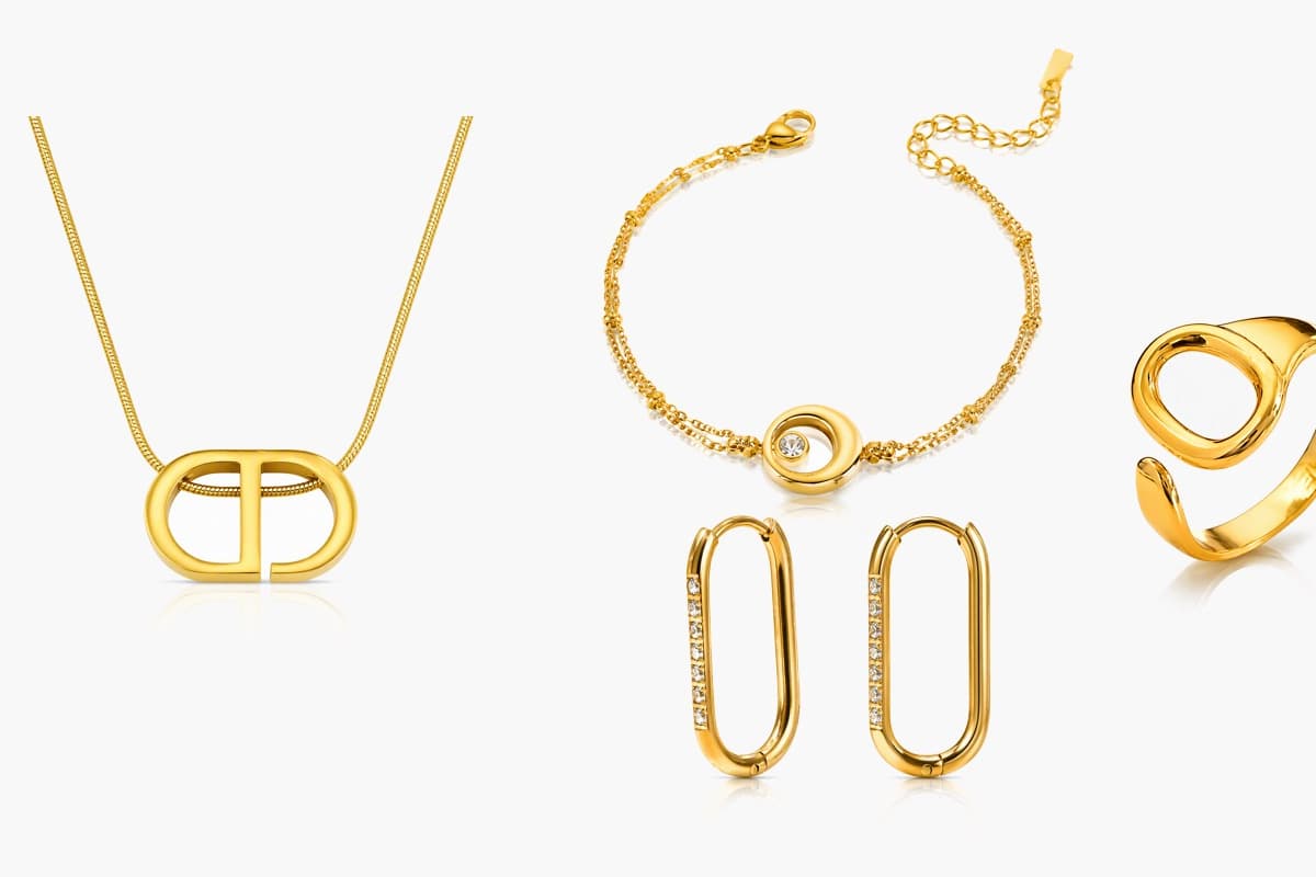 Oval Huggie Earrings