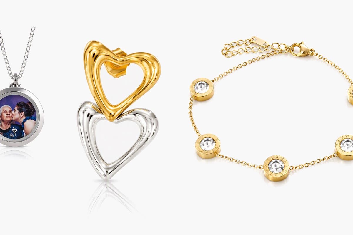Round Photo Locket Necklace