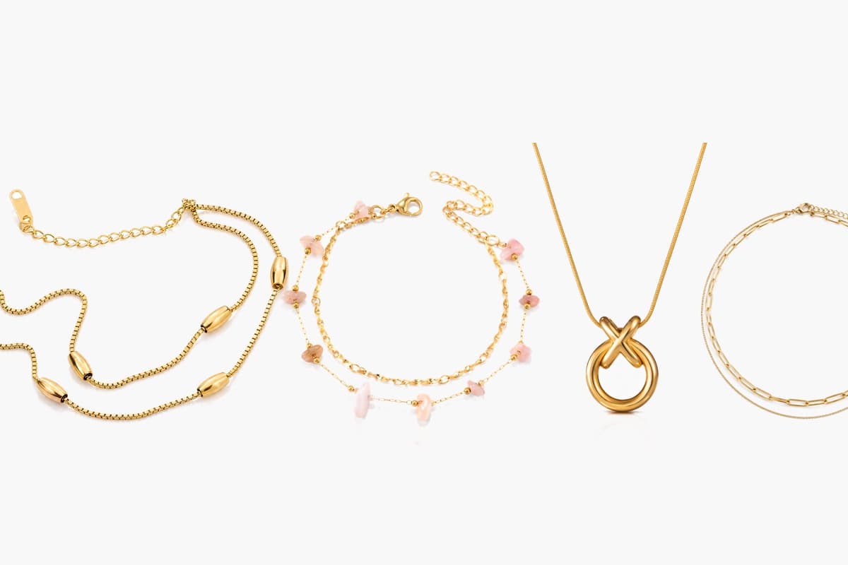 Trendy Double Layer Chain Necklace