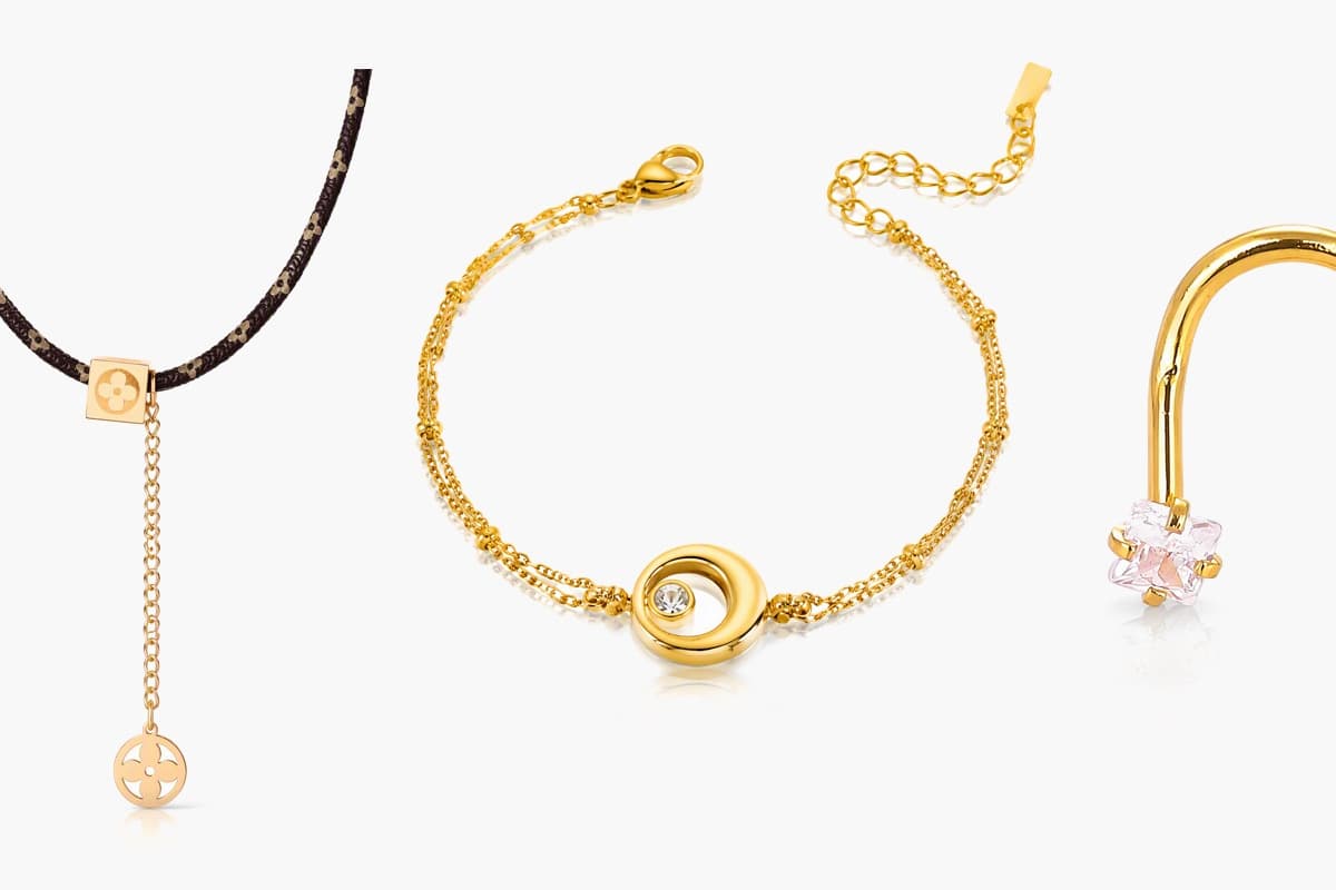 Dainty Flower Charm Cord Necklace