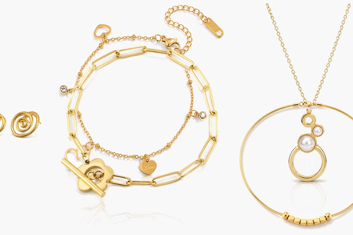Minimalist Circle Drop Necklace