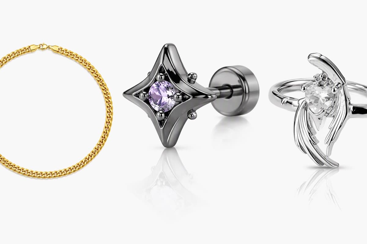 Trendy Star Stud Earrings