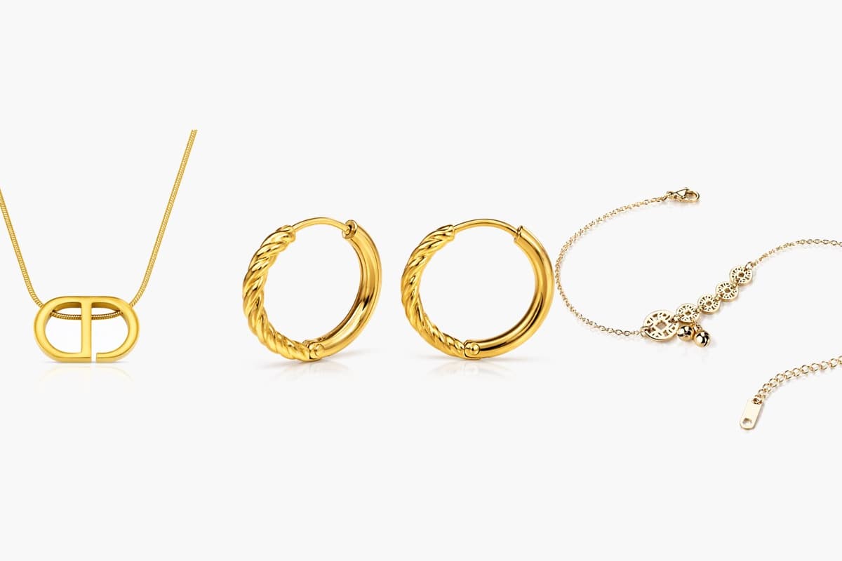 Twisted Band Hoop Earrings