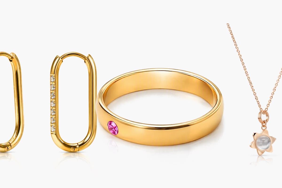 Oval Huggie Earrings