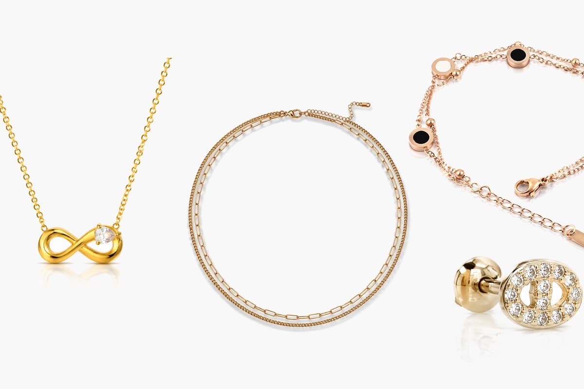 Dainty Infinity Stud Earrings