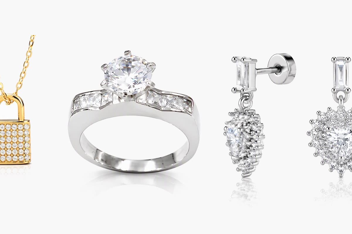 Dainty Heart Drop Earrings