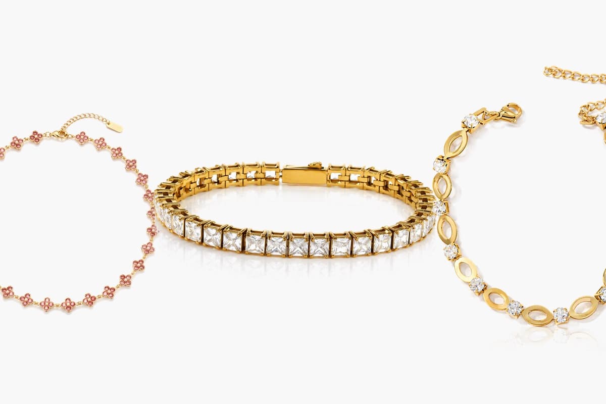 Dainty Flower Chain Necklace