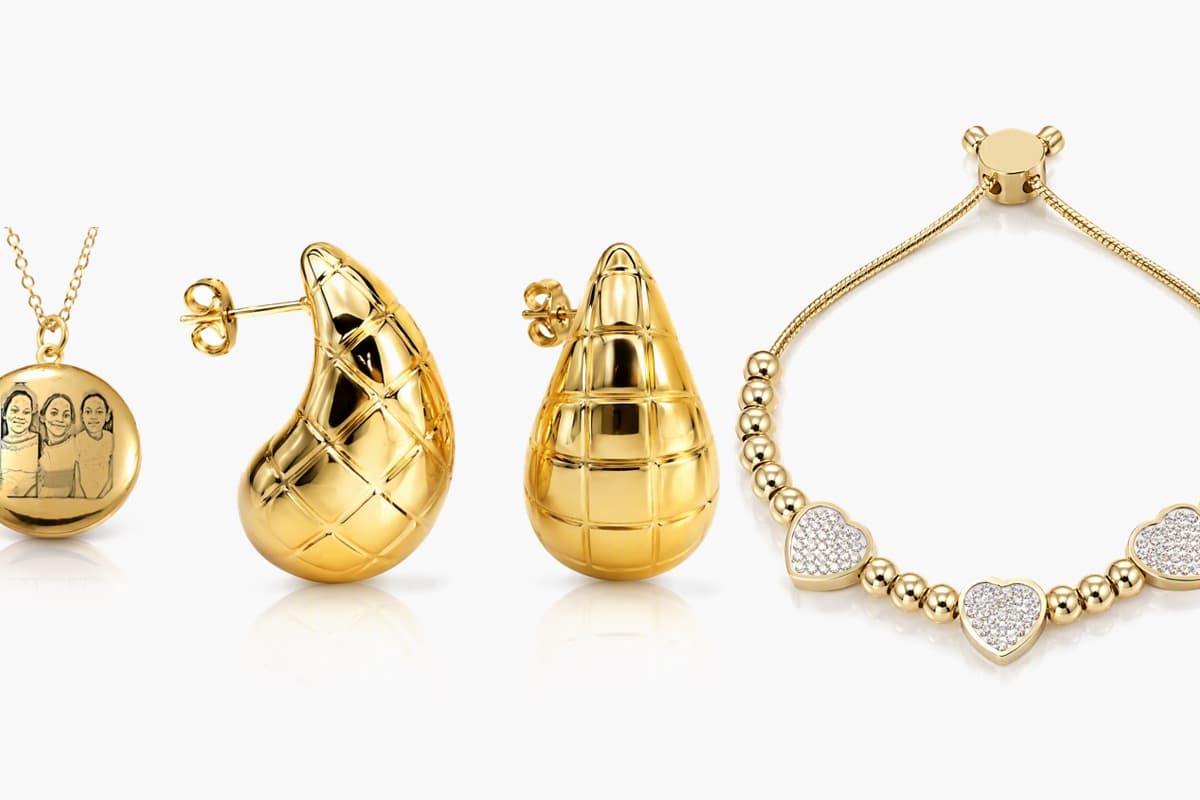 Chunky Water Drop Earrings