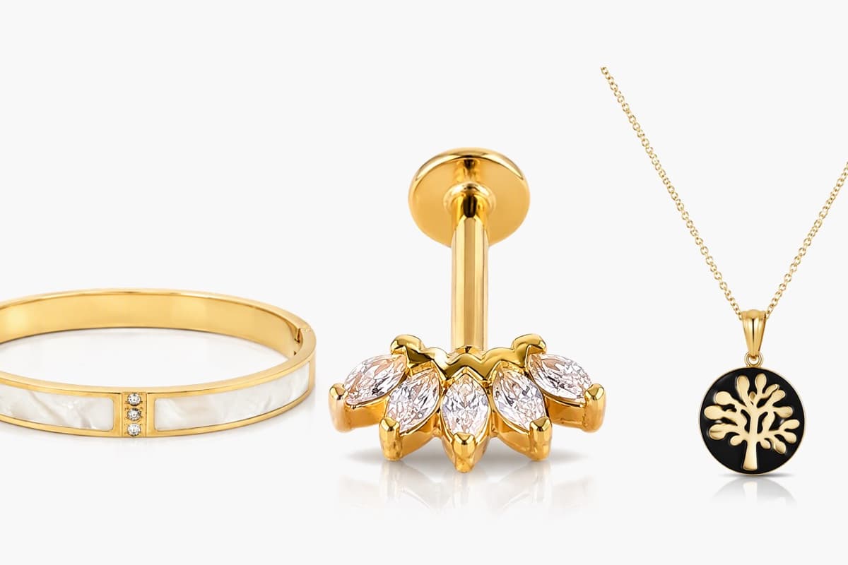 Dainty Flower Cluster Stud Earrings