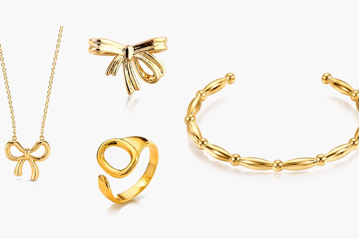 Dainty Bow Knot Stud Earrings
