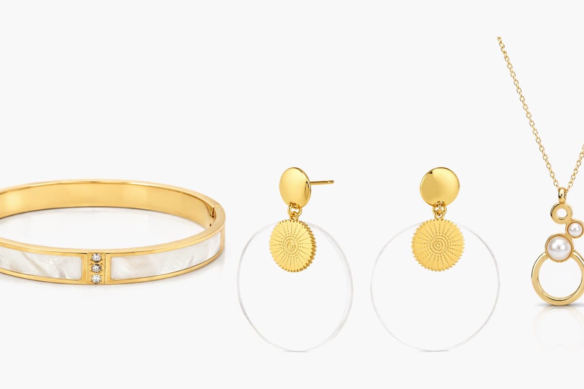 Minimalist Circle Drop Necklace