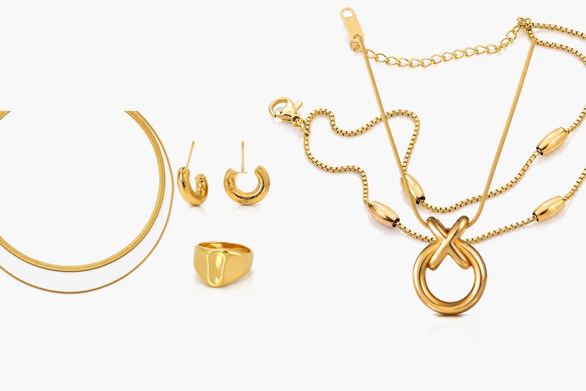 Textured Crescent Huggie Earrings