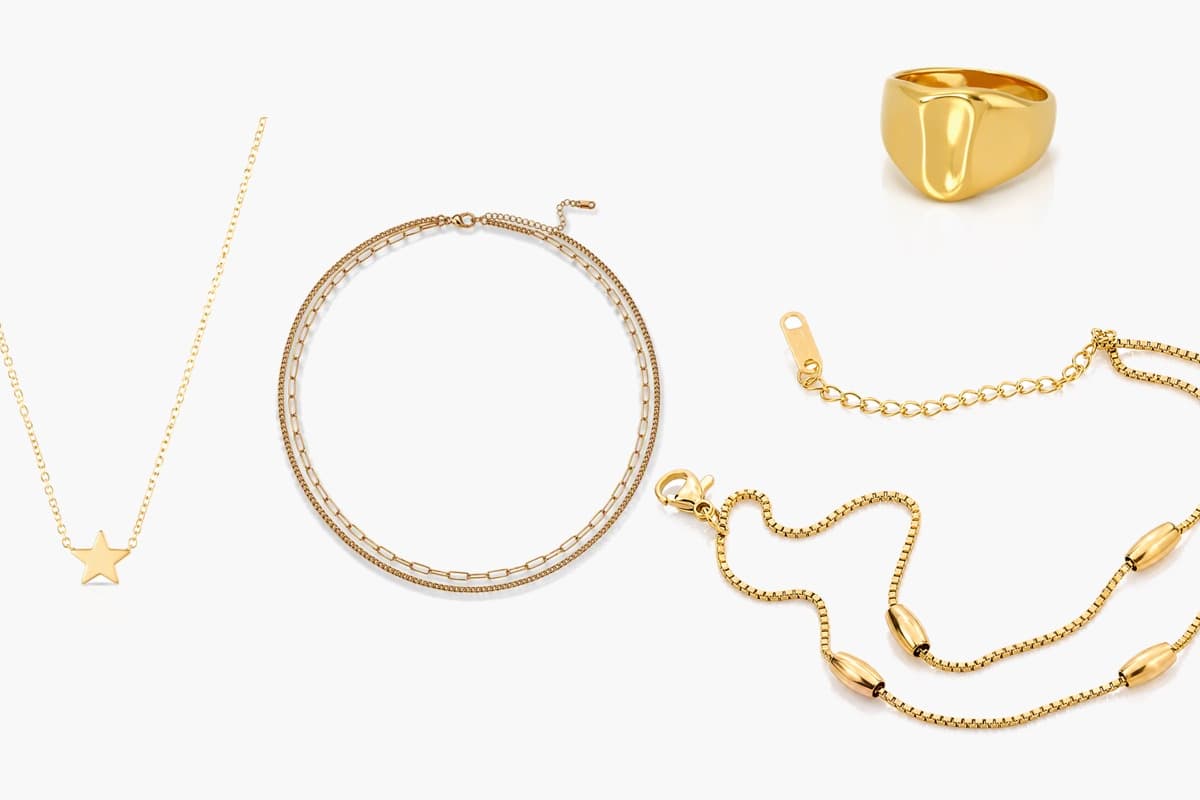 Minimalist Layered Chain Necklace