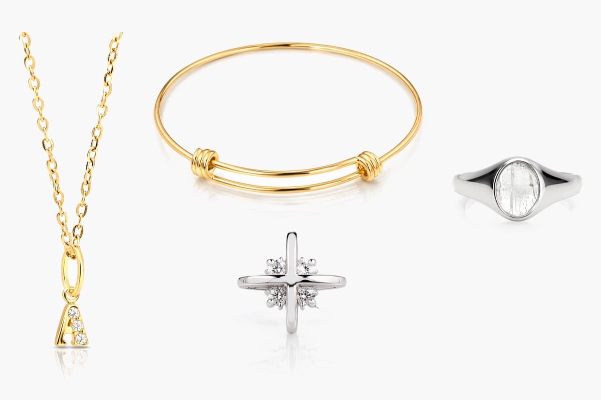 Dainty Cross Stud Earrings