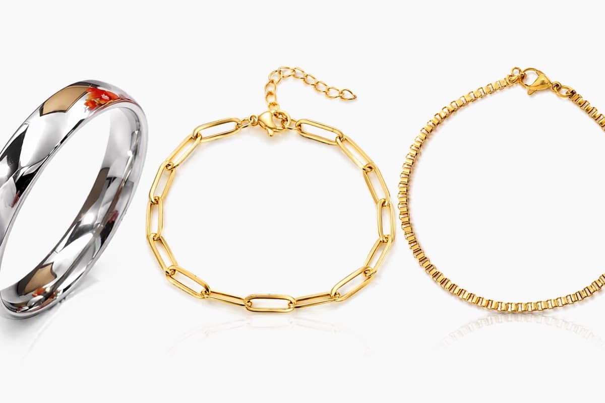 Trendy Paperclip Chain Bracelet