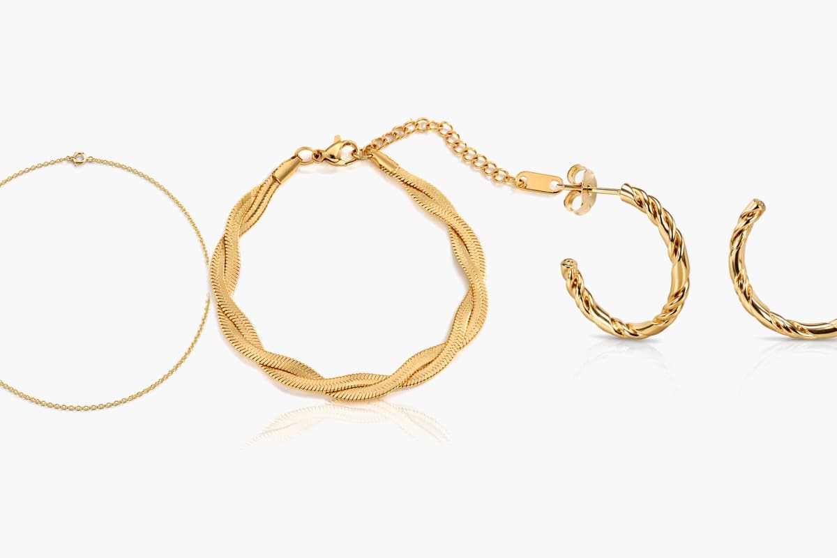 Twisted Open Hoop Earrings