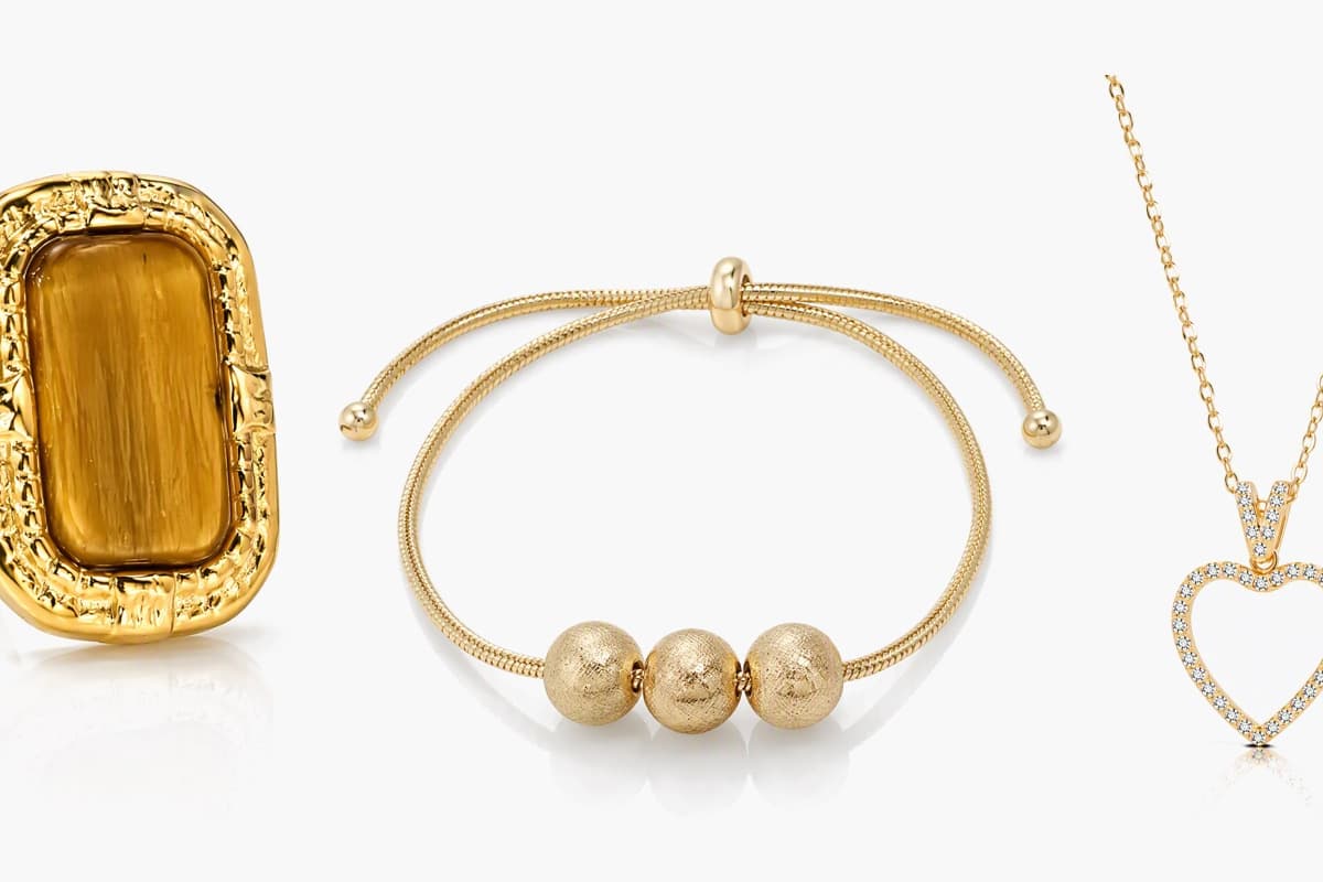 Three-Sphere Snake Chain Bracelet