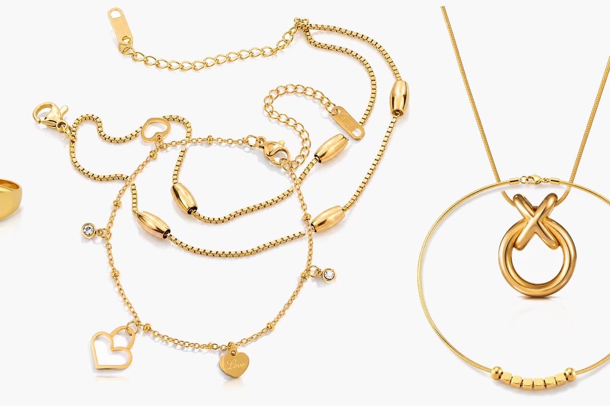 Dainty Beaded Snake Chain Necklace