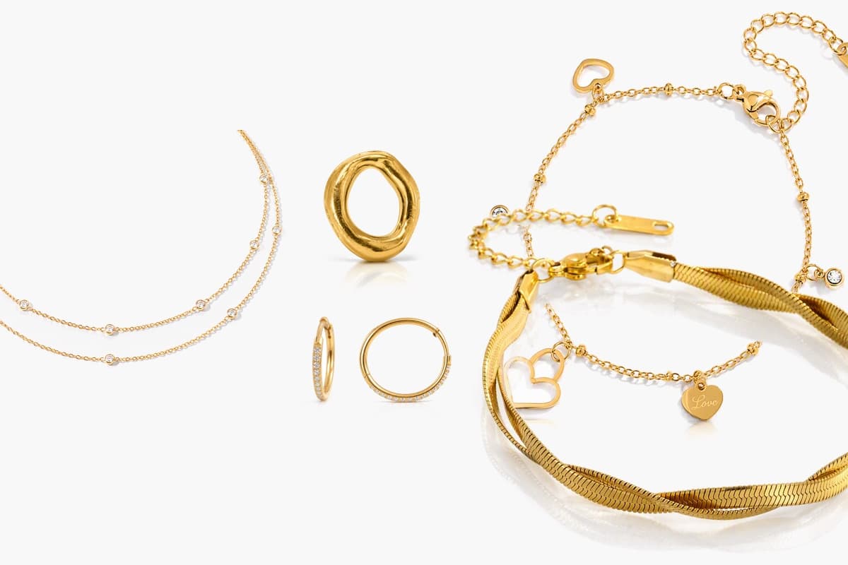 Dainty Paved Hoop Earrings