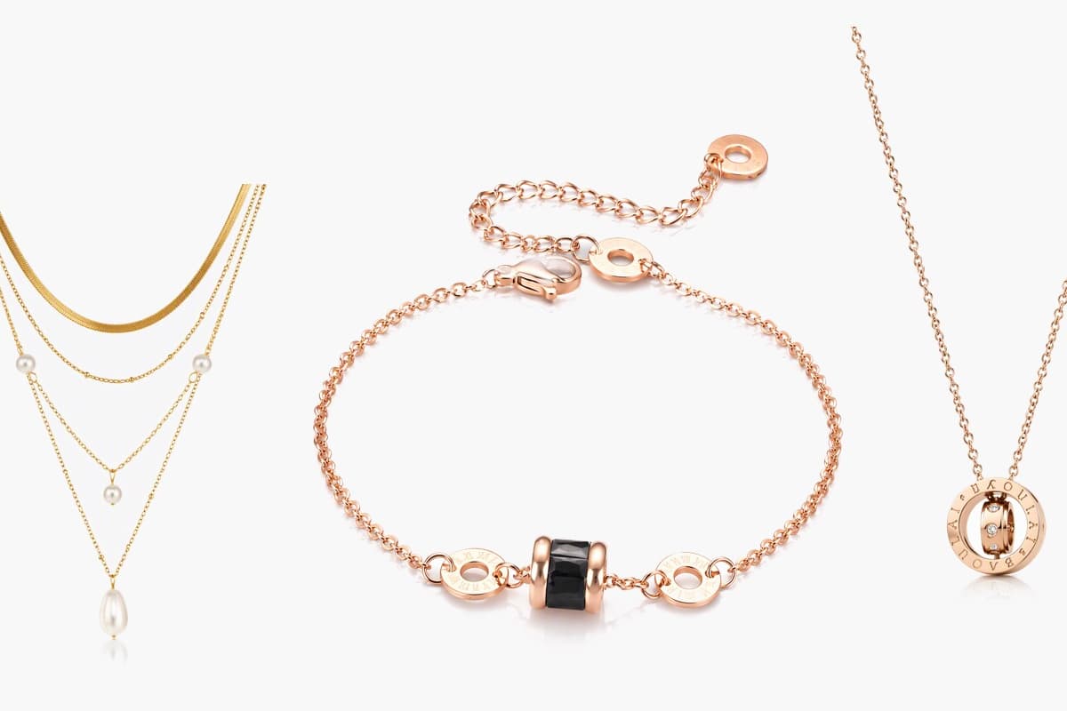 Dainty Circle Disc Charm Bracelet