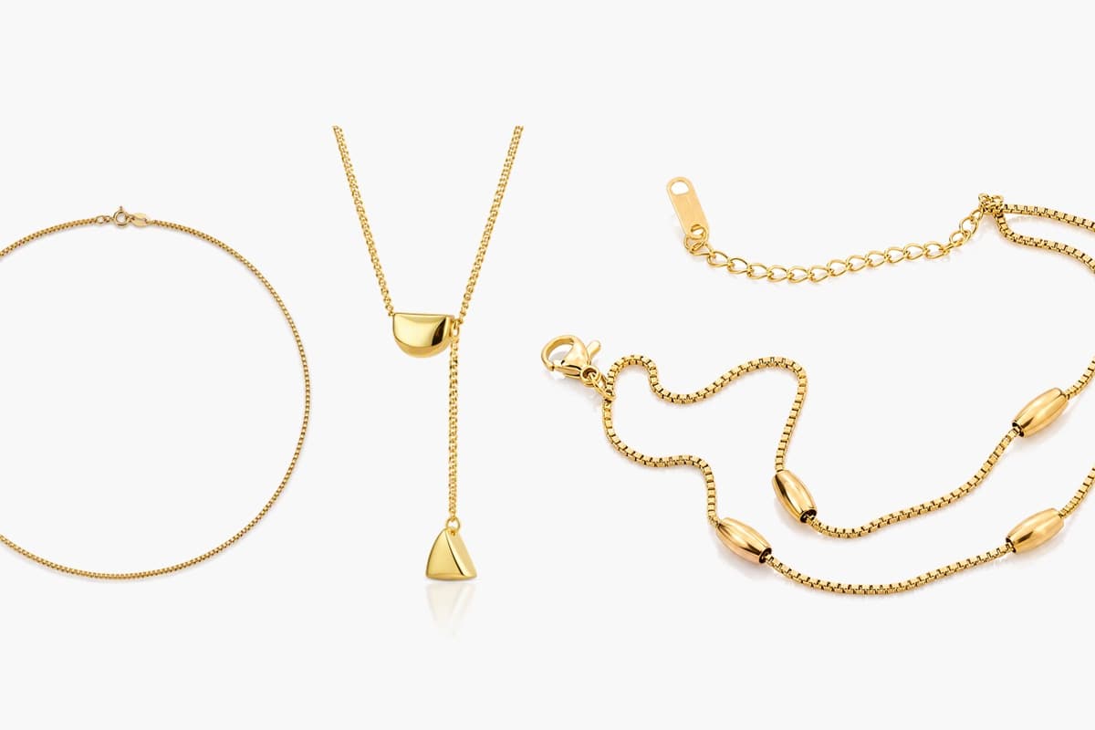 Minimalist Teardrop And Bar Pendant Necklace