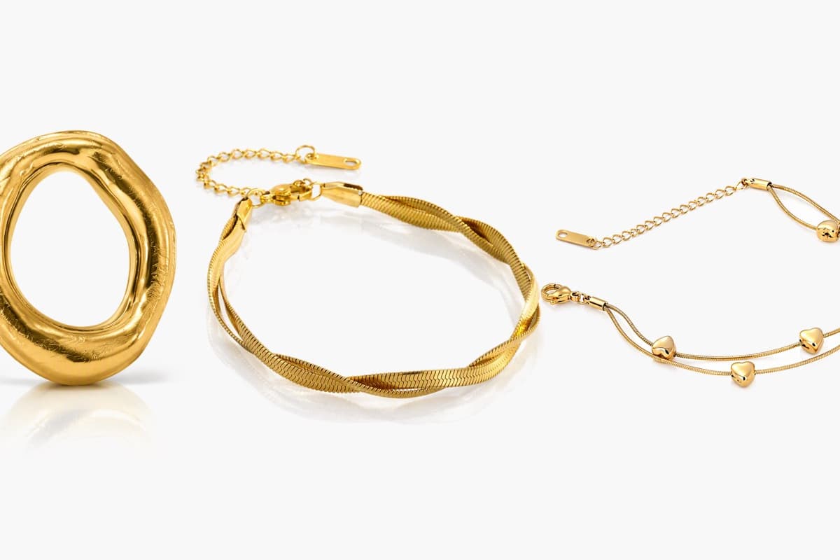 Twisted Double Layer Bracelet