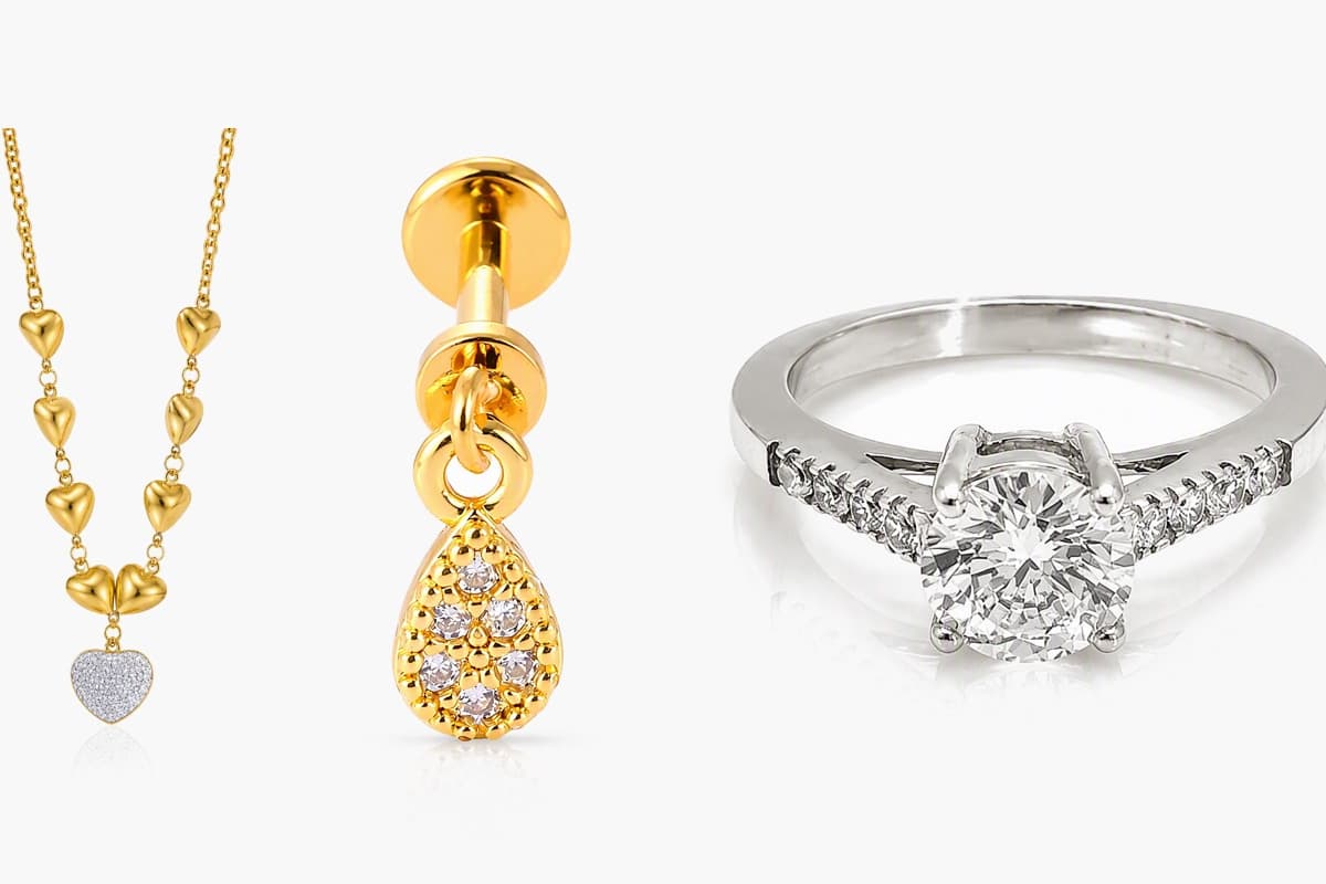 Dainty Charm Stud Earrings
