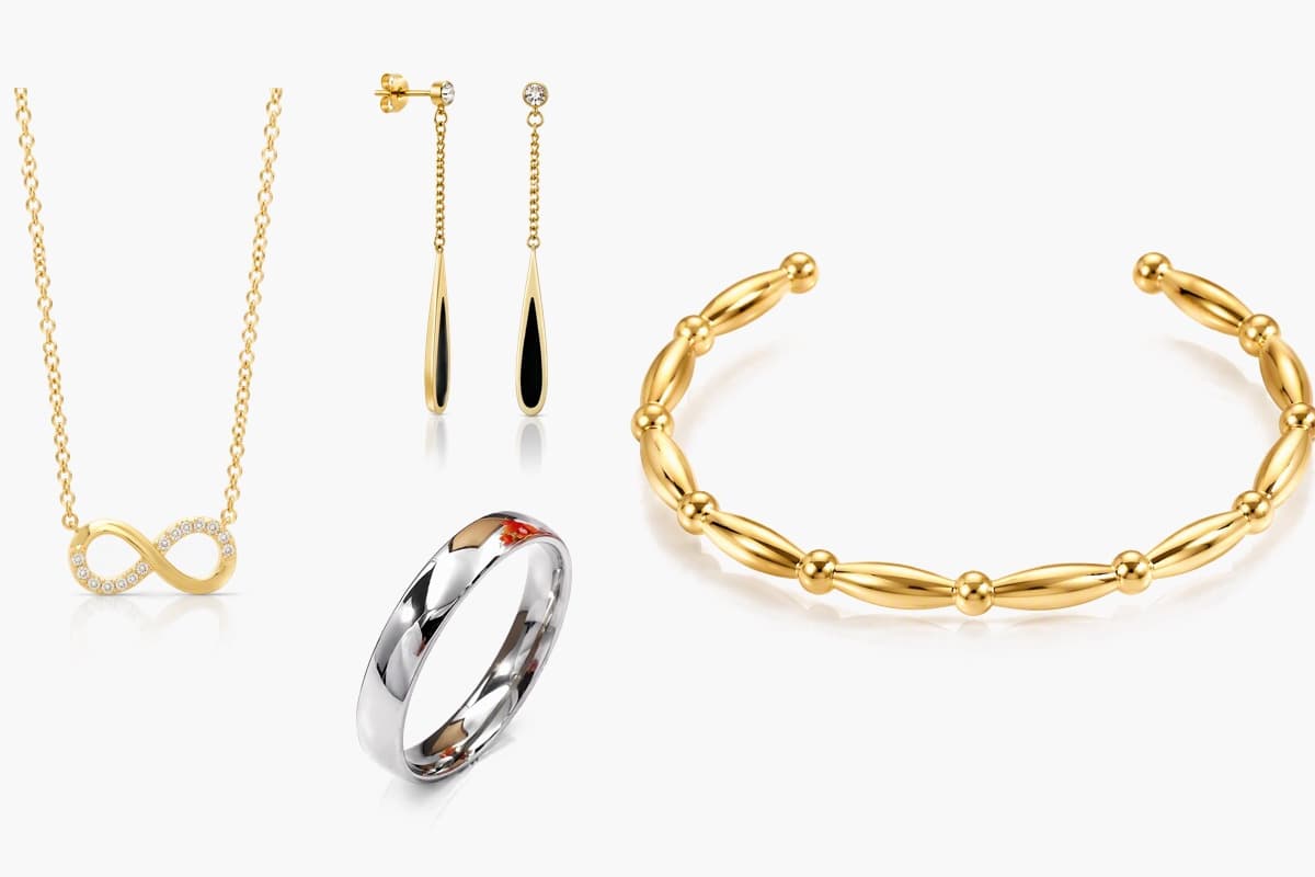 Teardrop Chain Drop Earrings