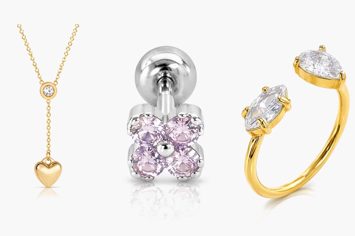 Dainty Flower Stud Earrings