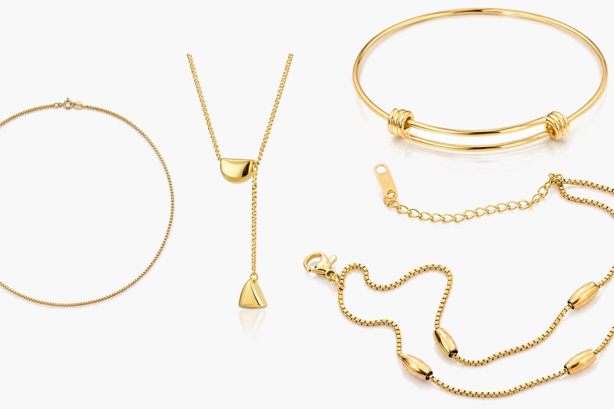 Dainty Slider Chain Necklace