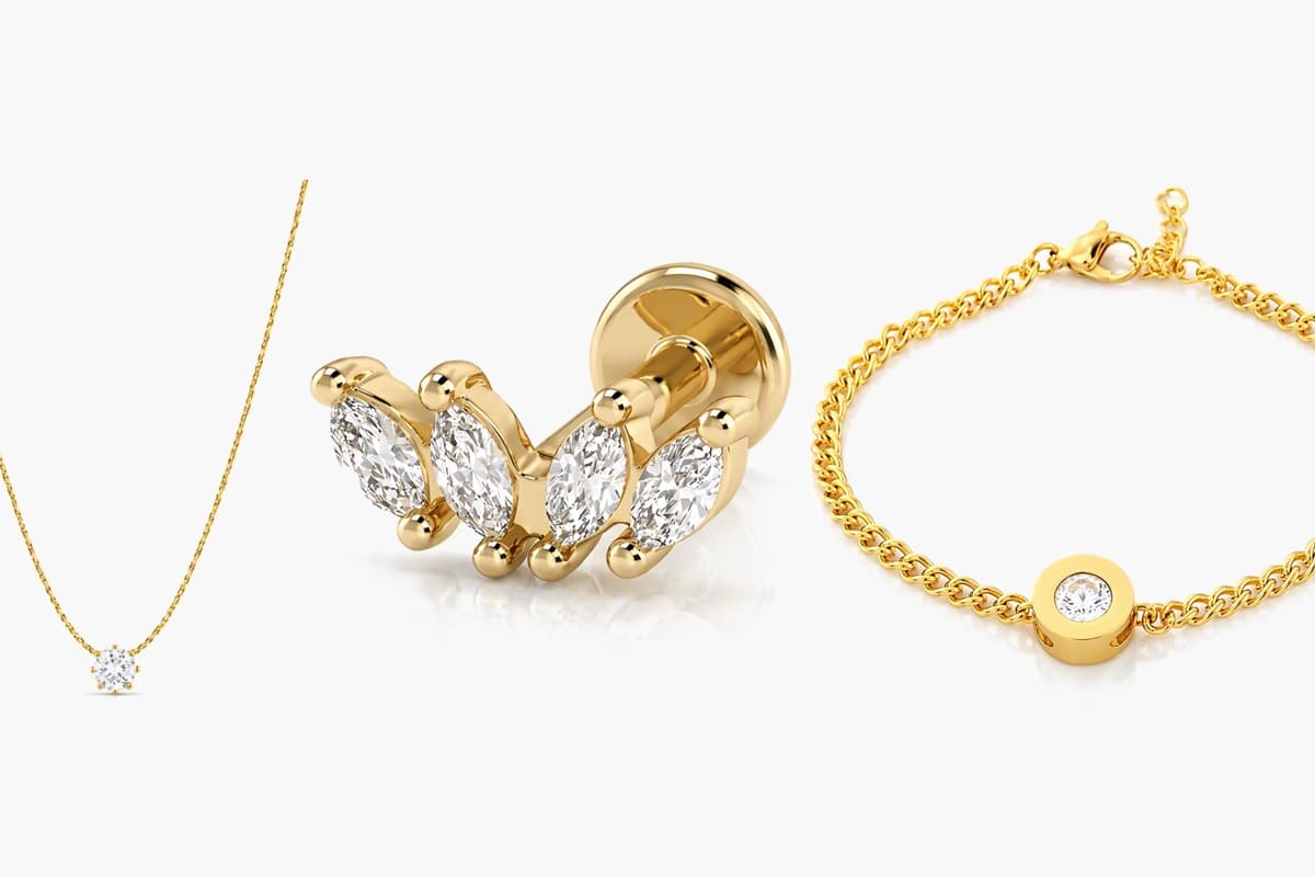 Dainty Leaf Branch Stud Earrings