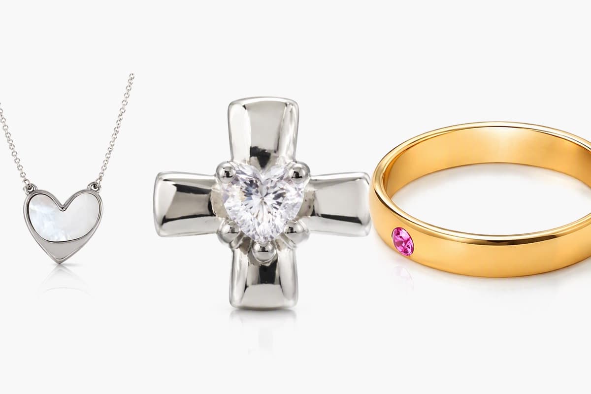 Dainty Cross Stud Earrings