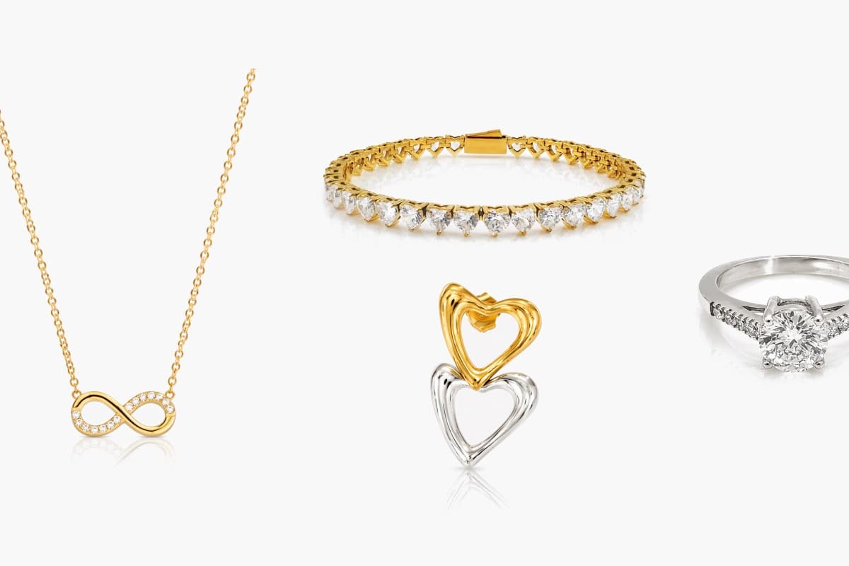 Dainty Infinity Pendant Necklace