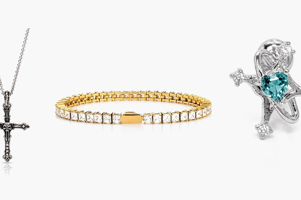 Dainty Cross Stud Earrings