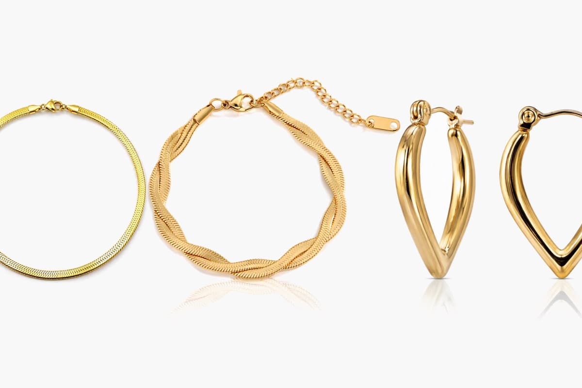 Trendy Heart Hoop Earrings