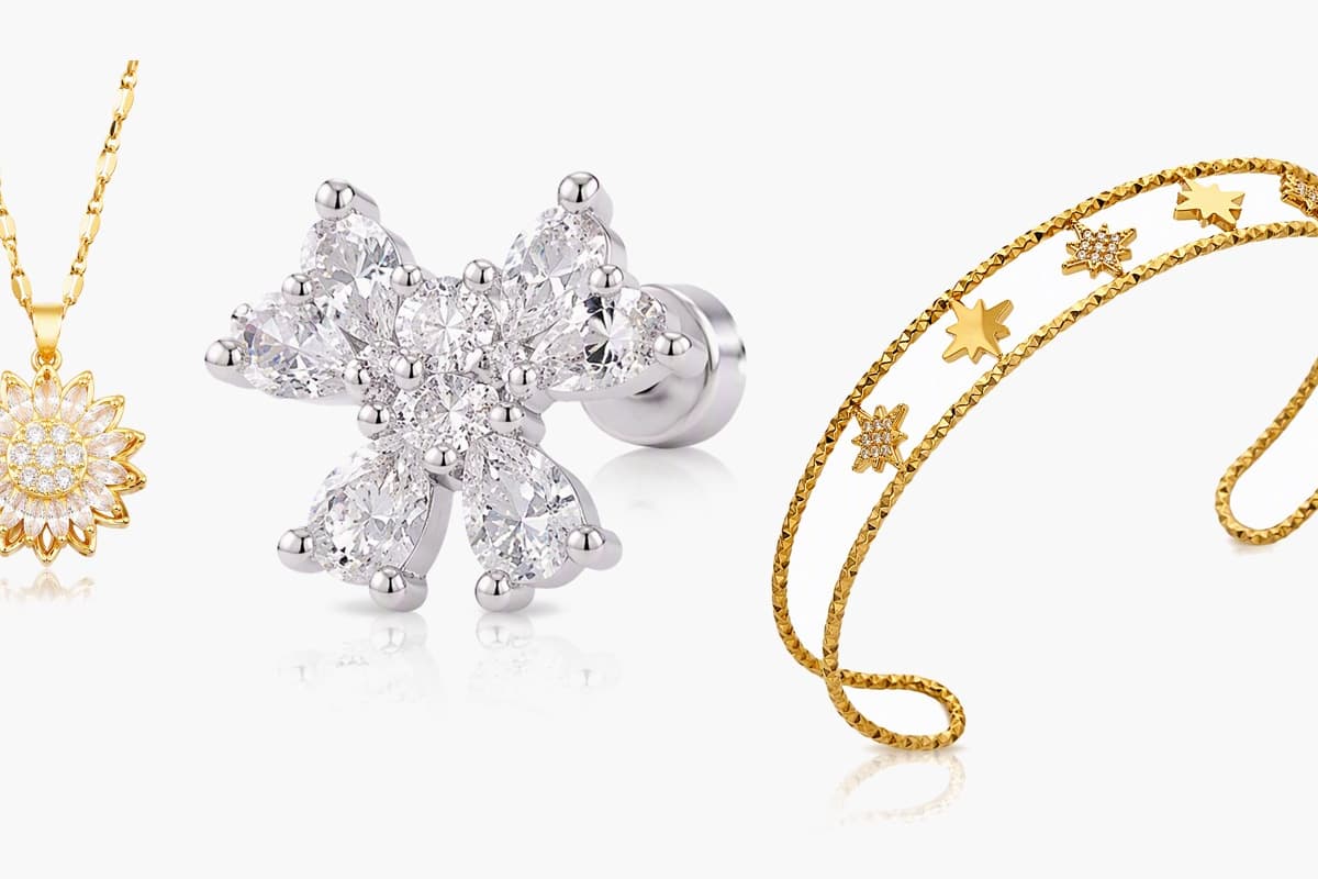Dainty Bow Knot Stud Earrings