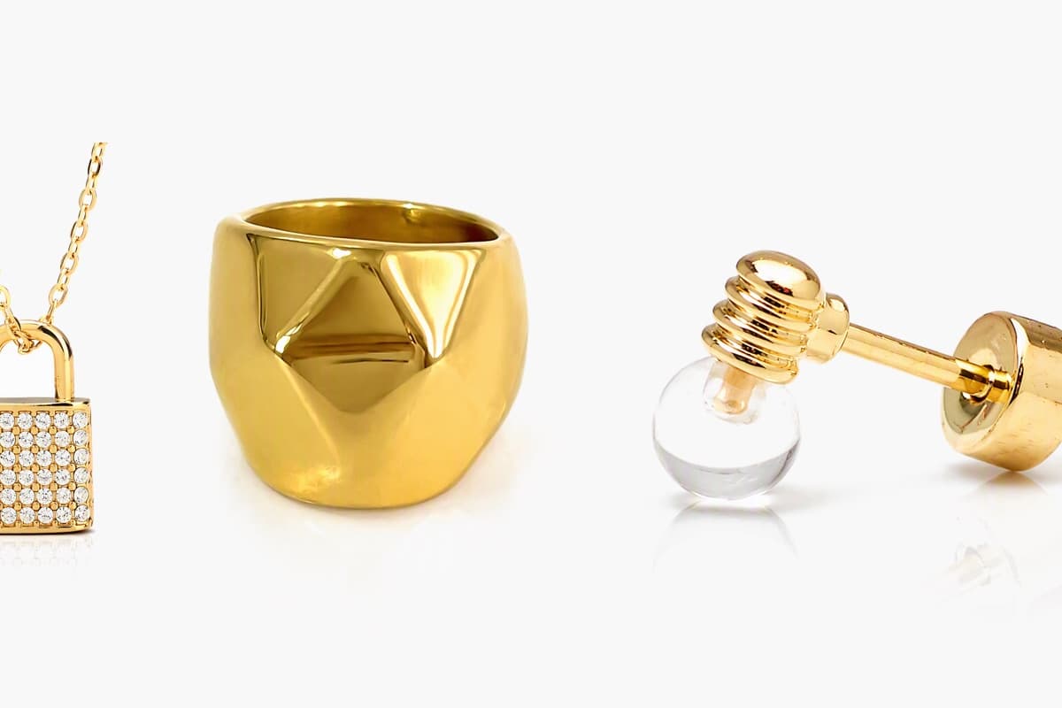 Dainty Flower Sphere Stud Earrings