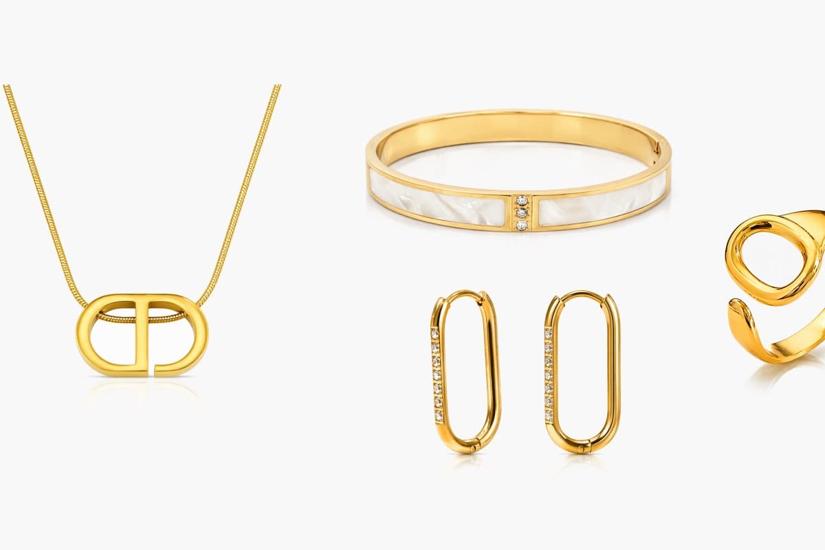 Oval Huggie Earrings