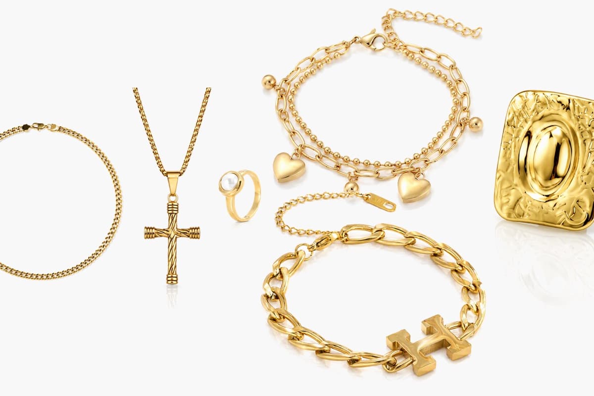 Twisted Cross Pendant Necklace