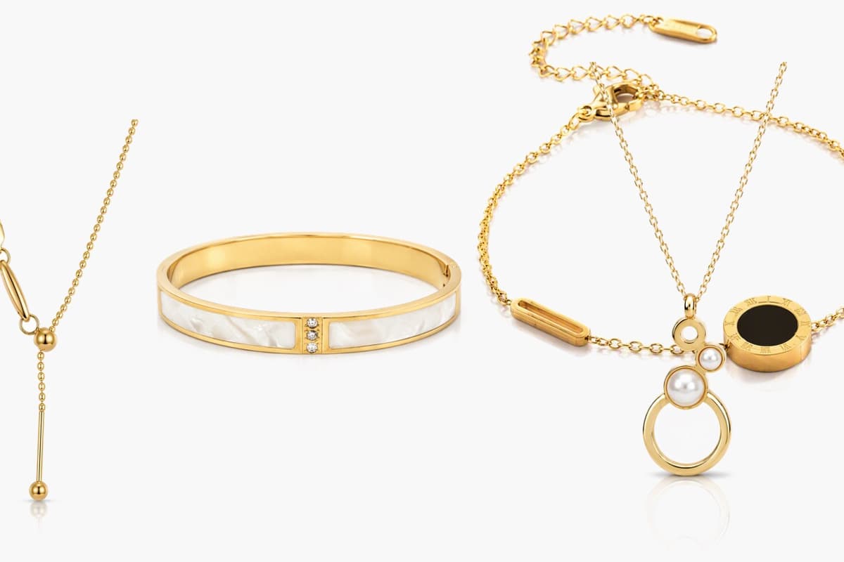 Minimalist Circle Drop Necklace