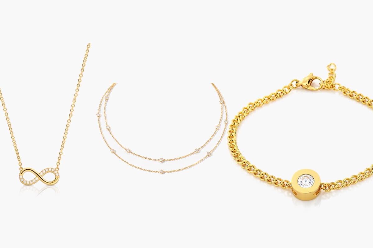 Dainty Infinity Pendant Necklace
