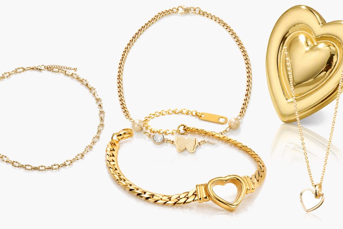 Trendy Heart Charm Bracelet