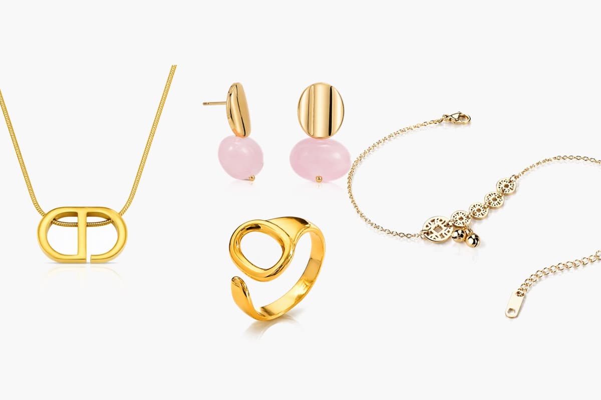 Oval Drop Earrings