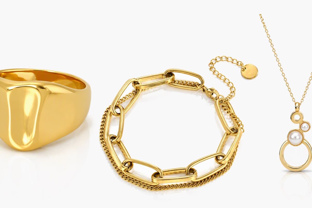Minimalist Circle Drop Necklace