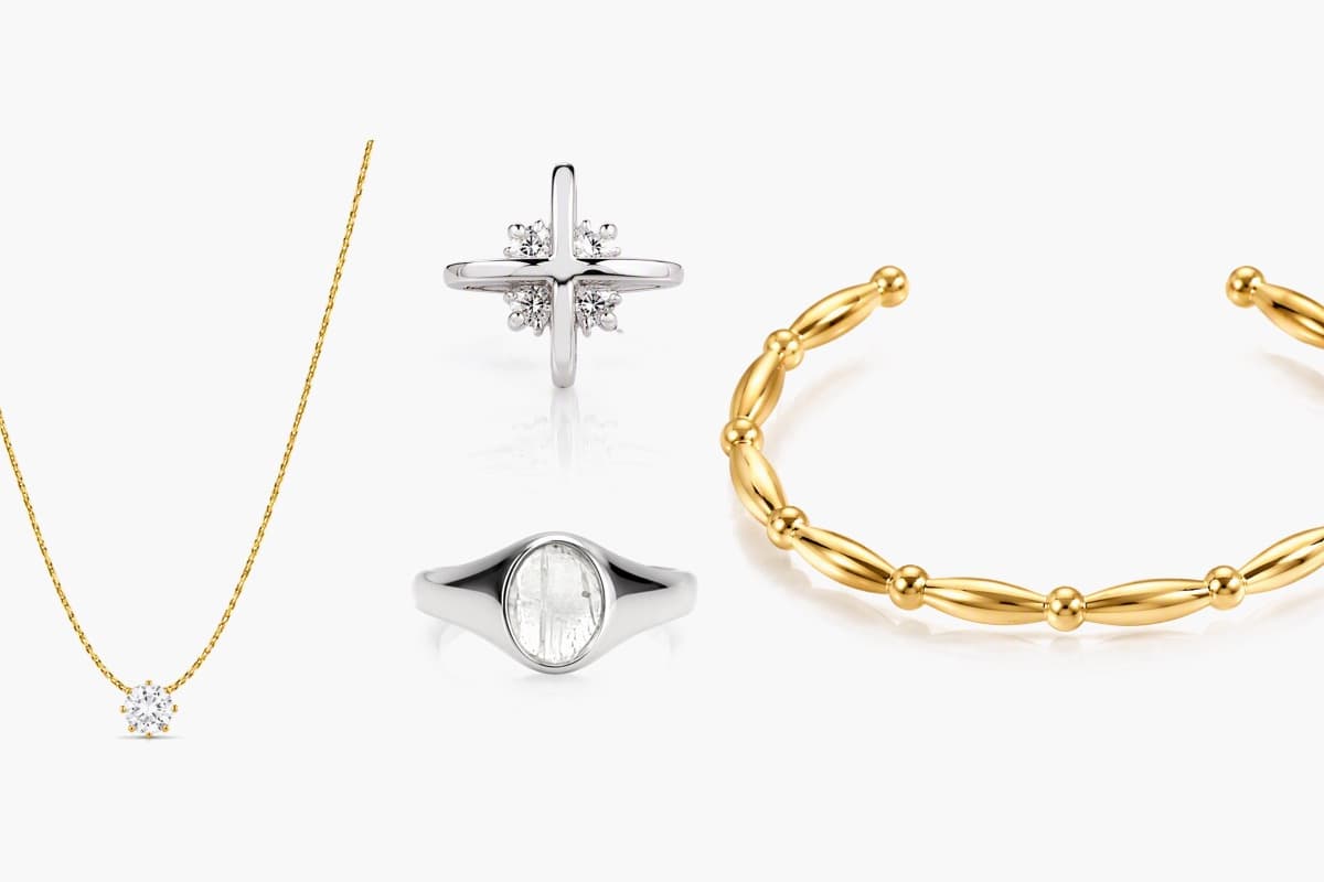 Dainty Cross Stud Earrings